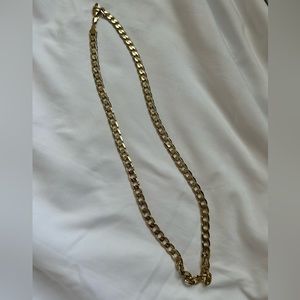 Cuban necklace-link imitation gold